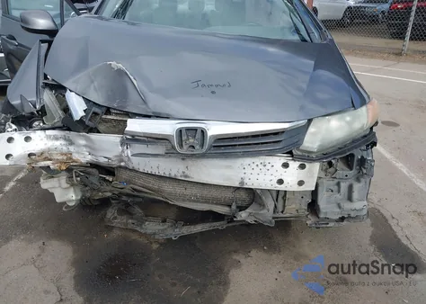 2012 Honda Civic Ex-L из США, поврежденный, VIN 19XFB2F9XCE305779